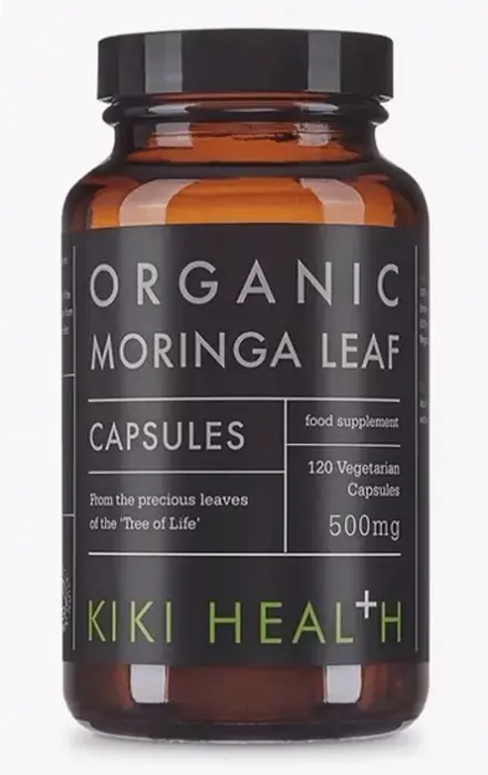 Kiki Health Organic Moringa Leaf 120 kapsler