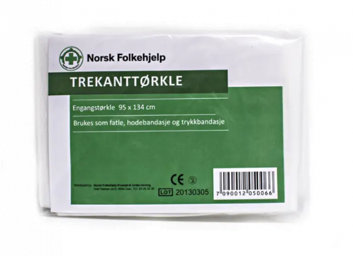 Norsk Folkehjelp Trekanttørkle 1 stk