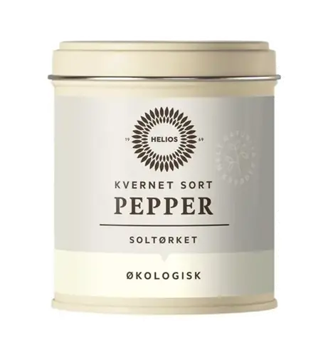Helios Kvernet Sort Pepper 80 g