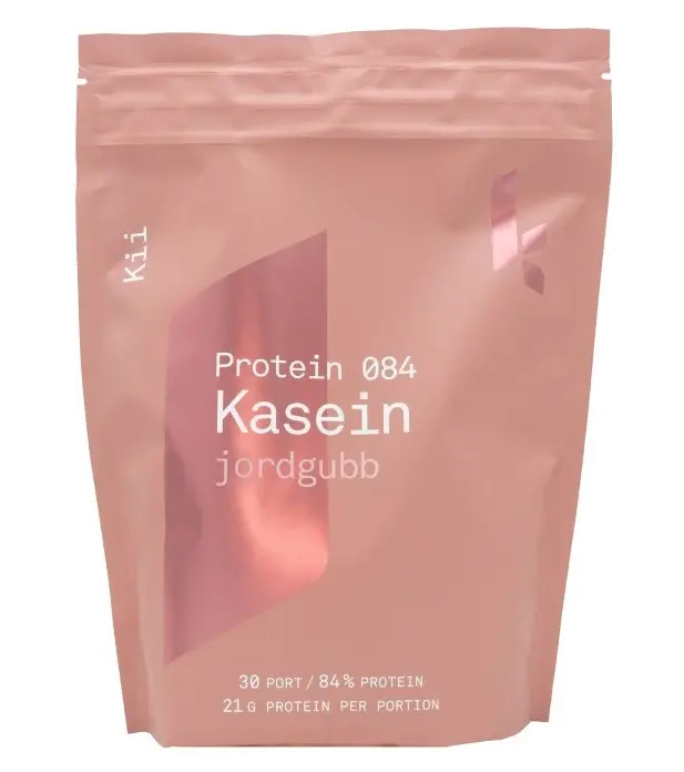 Kii protein kasein jordbær 750 g