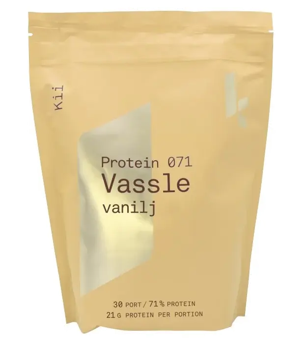 Kii proteinpulver whey vanilje 900 g