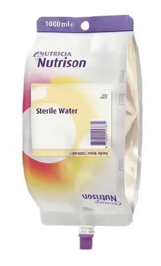 Nutrison sterile water 8 x 1000 ml