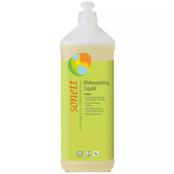 Sonett Oppvaskmiddel Sitron 1 Liter