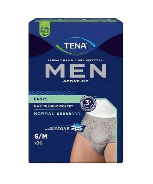 Tena Men Pants Active Fit Normal str S/M 12 stk