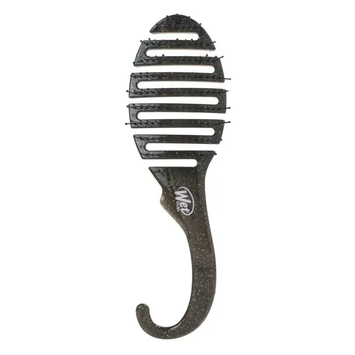 Wet Brush Shower Glitter Detangler Black 1 stk