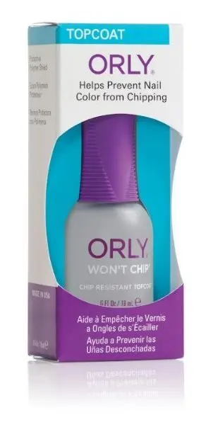 ORLY Won't Chip Top Coat 18 ml