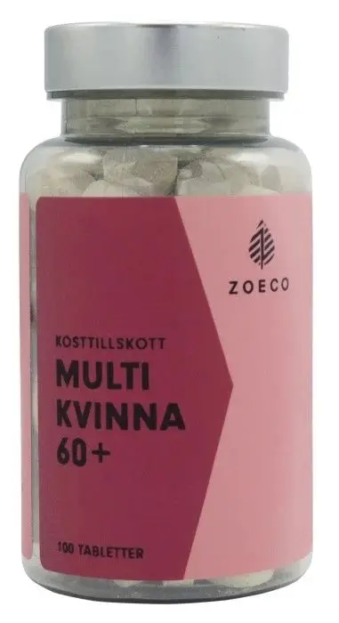 Zoeco Multi Kvinne 60+ 100 tabletter