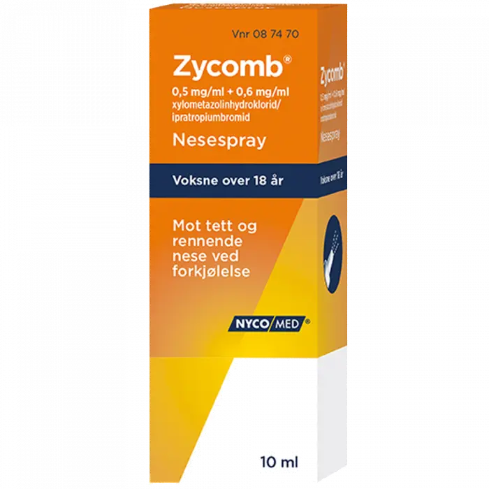 Zycomb nesespray 10 ml