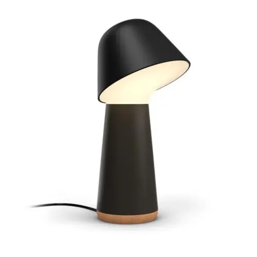 Twilight nattbordslampe , svart