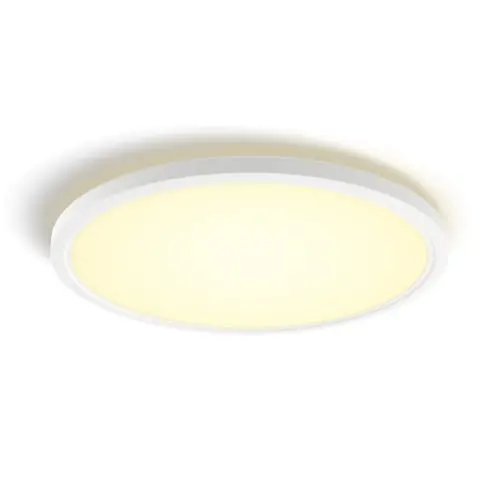 Tento rundt WA LED-takpanel, 54,2 cm hvitt