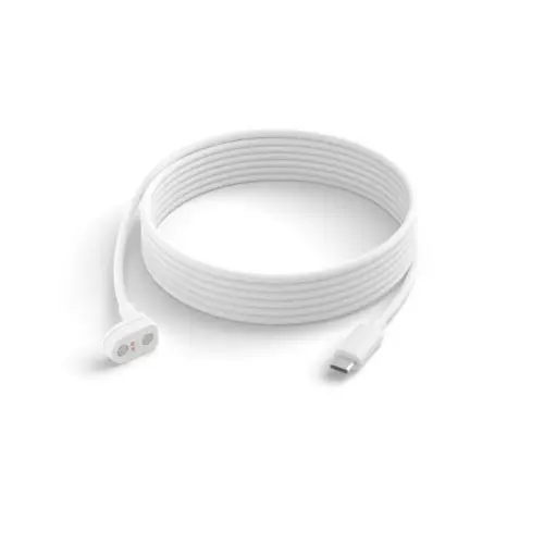 Secure-kamera USB C-strømkabel 3 m