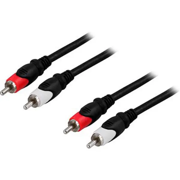 Deltaco Phono Pro lydkabel - 2m