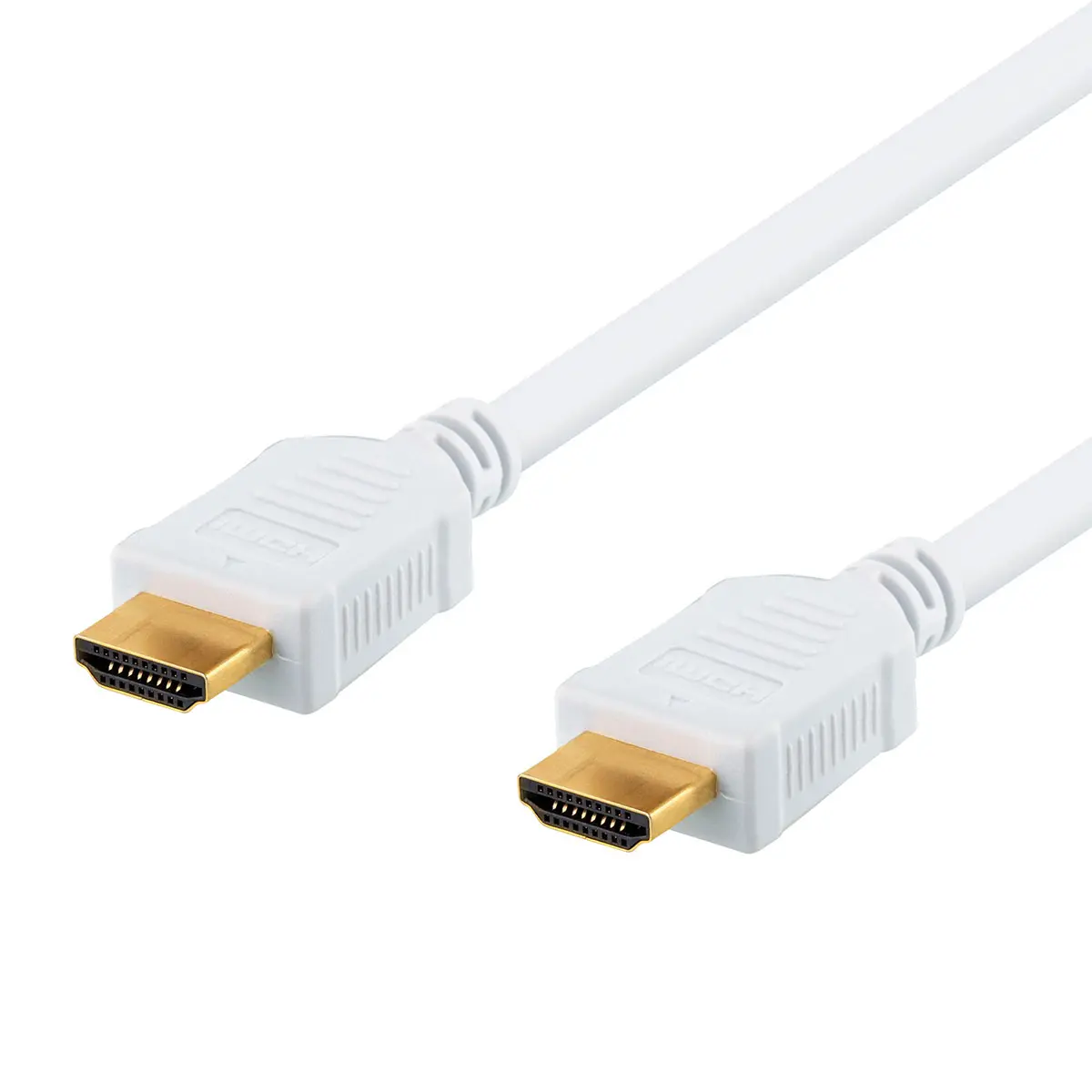 Deltaco High-Speed Premium HDMI-kabel med Ethernet 3m (4K UHD) Hvit