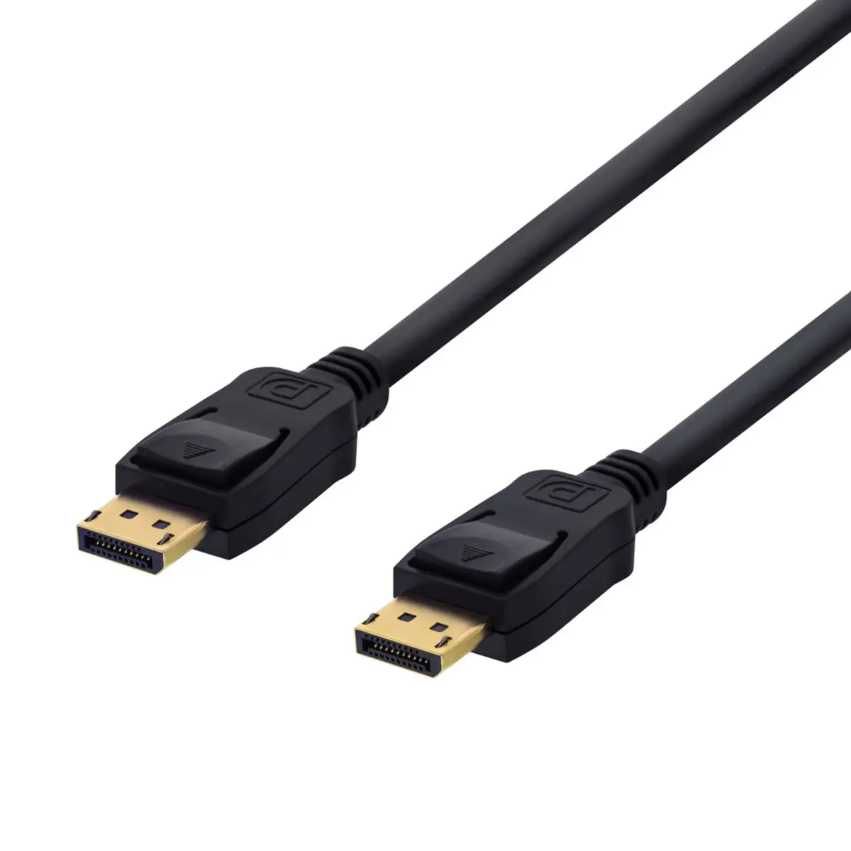 Deltaco DisplayPort 1.2 kabel 5m (4K UHD) Svart