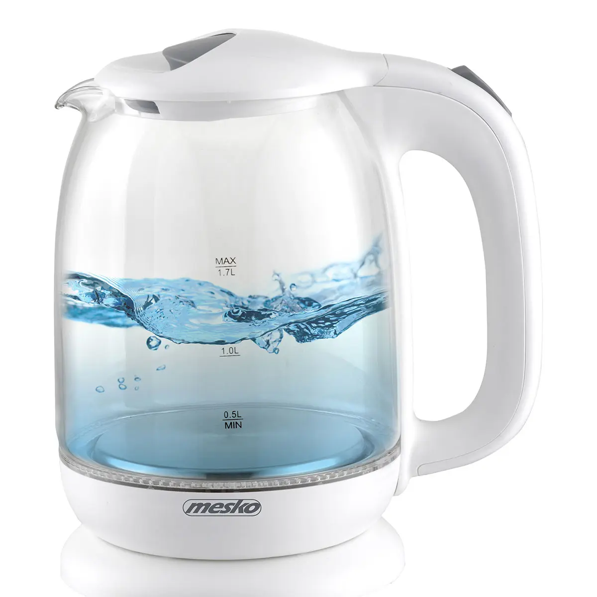 Mesko MS1302w Vannkoker 1,7 liter (2200W) Hvit