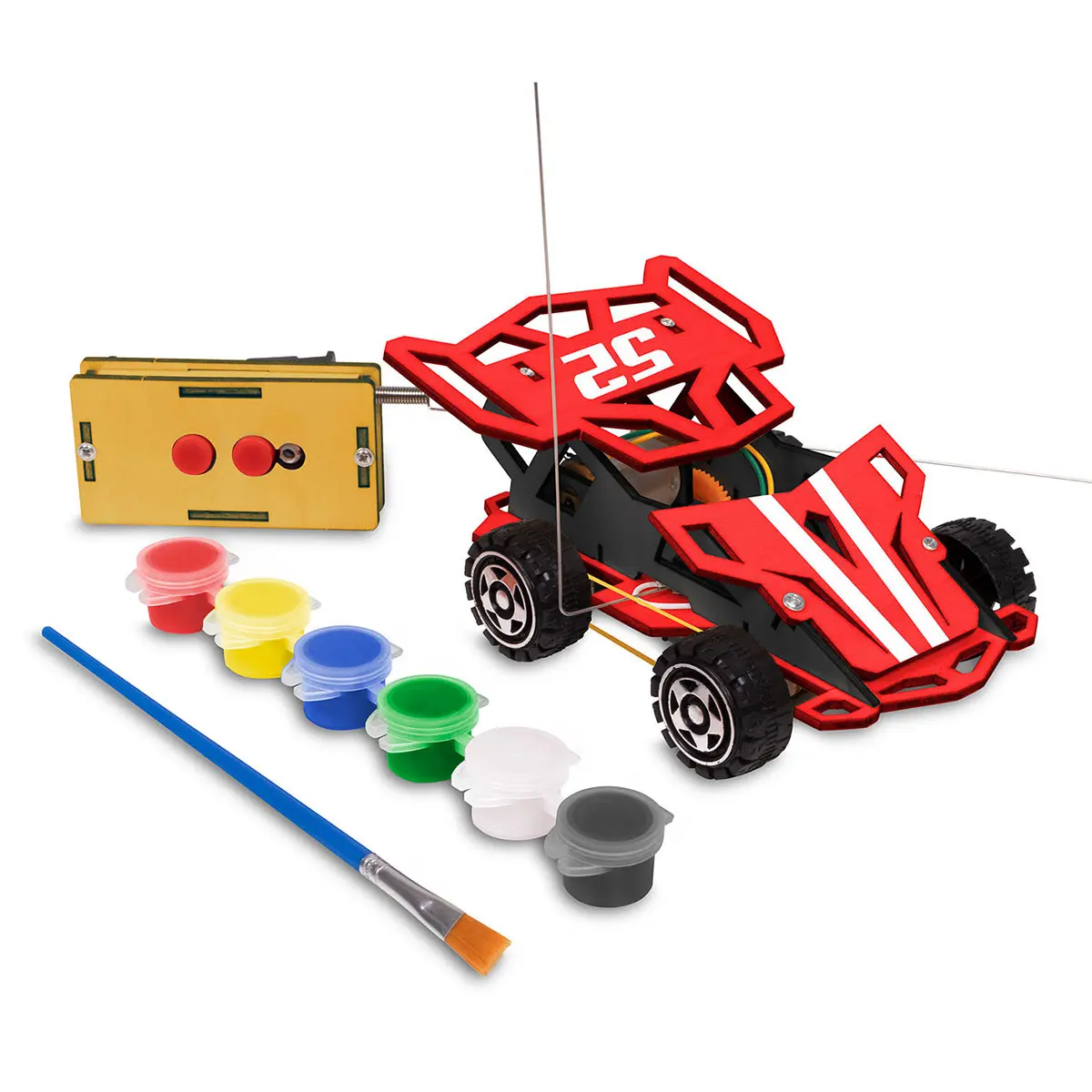 ThumbsUp Bygg Din Egen Racerkulebil med Fjernkontroll (8 år+)