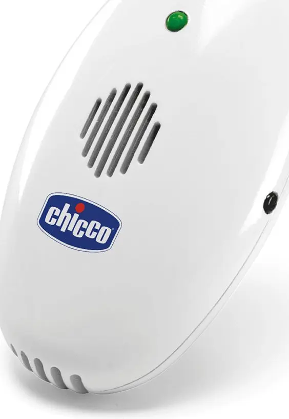 Chicco Bærbar Myggavviser med ultralyd – batteridrevet, hvit