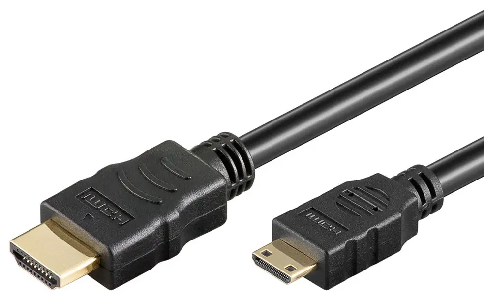 Goobay Mini HDMI til HDMI-kabel - 4K@60Hz, 18Gbps - 3m