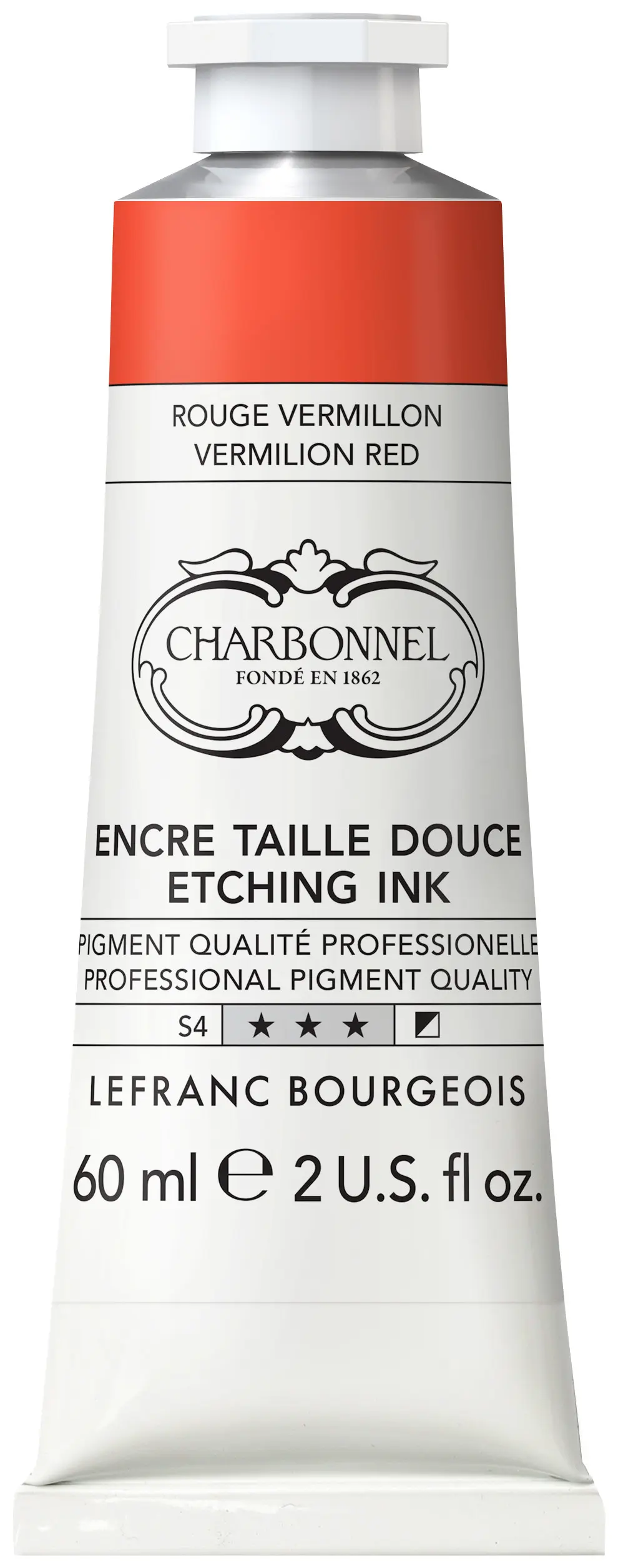 LB Charbonnel Charbo Etchink Trykksverte - 60ml - Vermilion Red/393