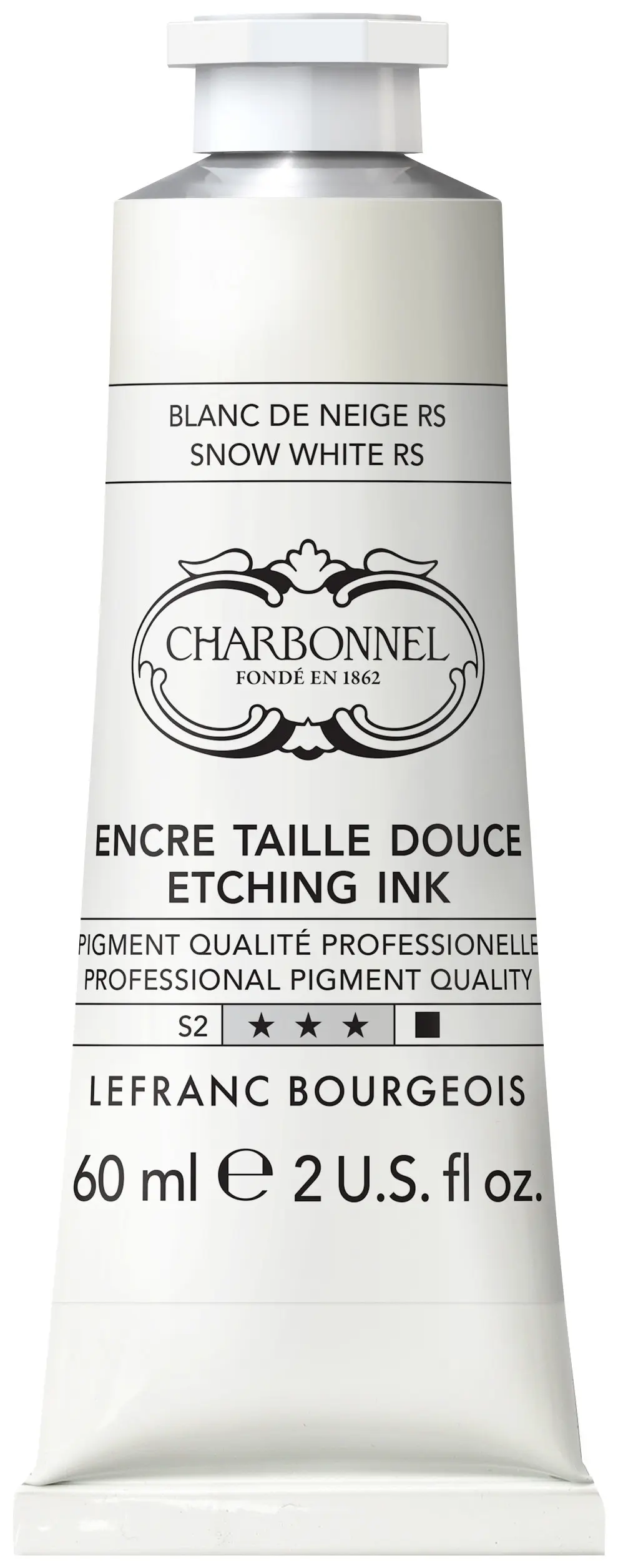 LB Charbonnel Charbonnel Etseblekk 60ml - Snow White RS/915