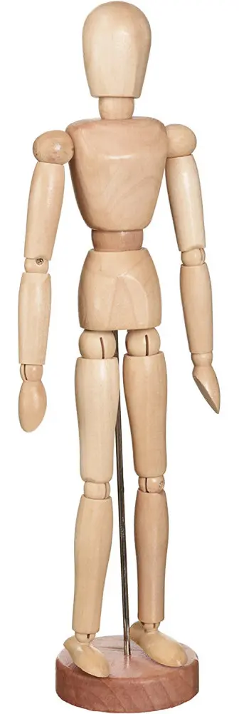 LB Fine Arts Tegnemannequin Kvinne - 30 cm