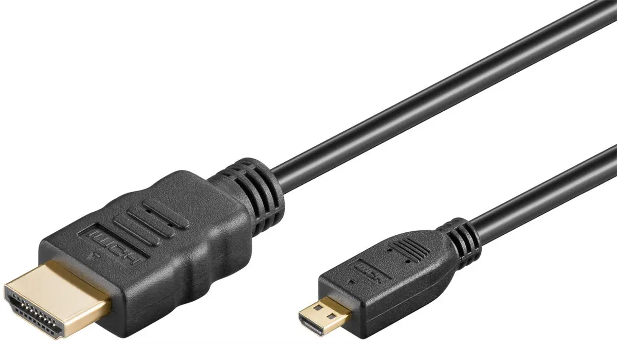Goobay 74433 HDMI Ultra High Speed til Micro-HDMI 8K@60Hz - 2m