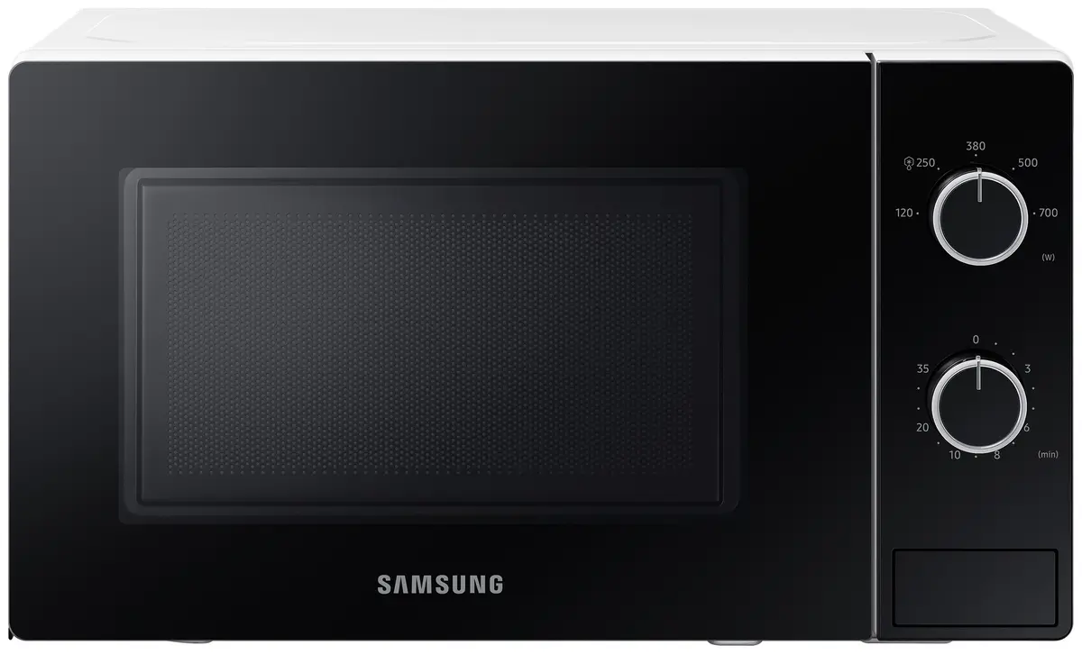 Samsung MS20A3010AH benk-mikrobølgeovn - 20L, 700W - sort/hvit