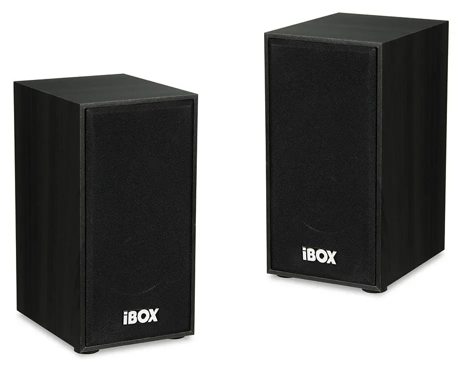 iBox IGLSP1B Høyttaler - 2-veis, kablet, 10W - Svart