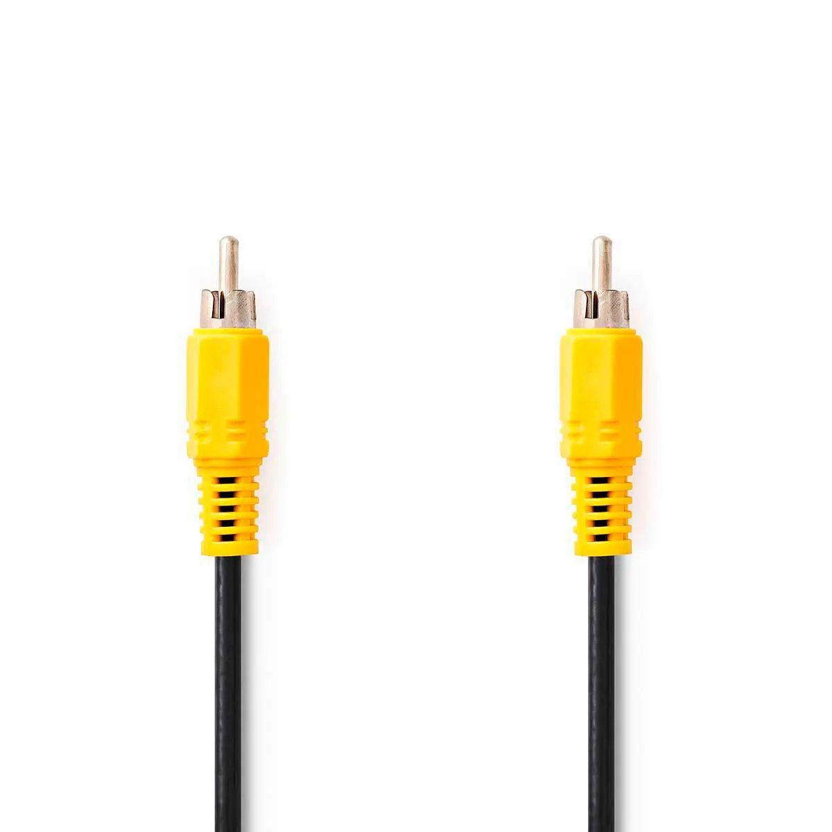 Nedis Composite kabel 5m (RCA hann-hann) Svart