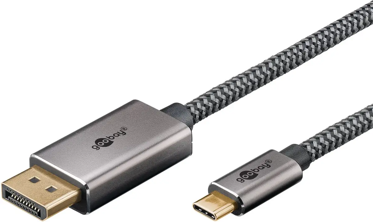 Goobay USB-C til DisplayPort kabel 4K@60Hz 2m