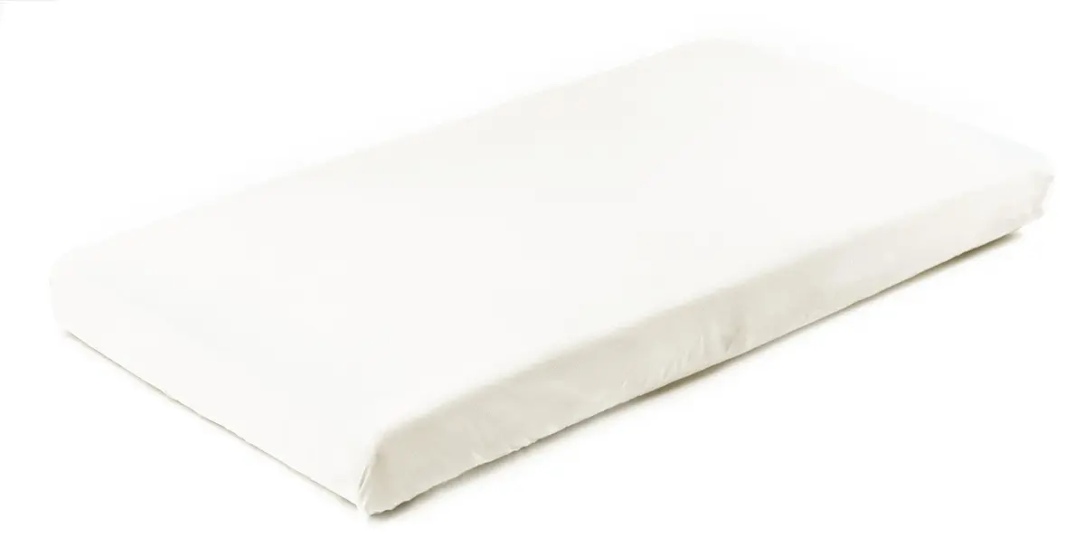 Sensillo Jersey Laken til Sprinkelseng - 120x60 cm - Ecru