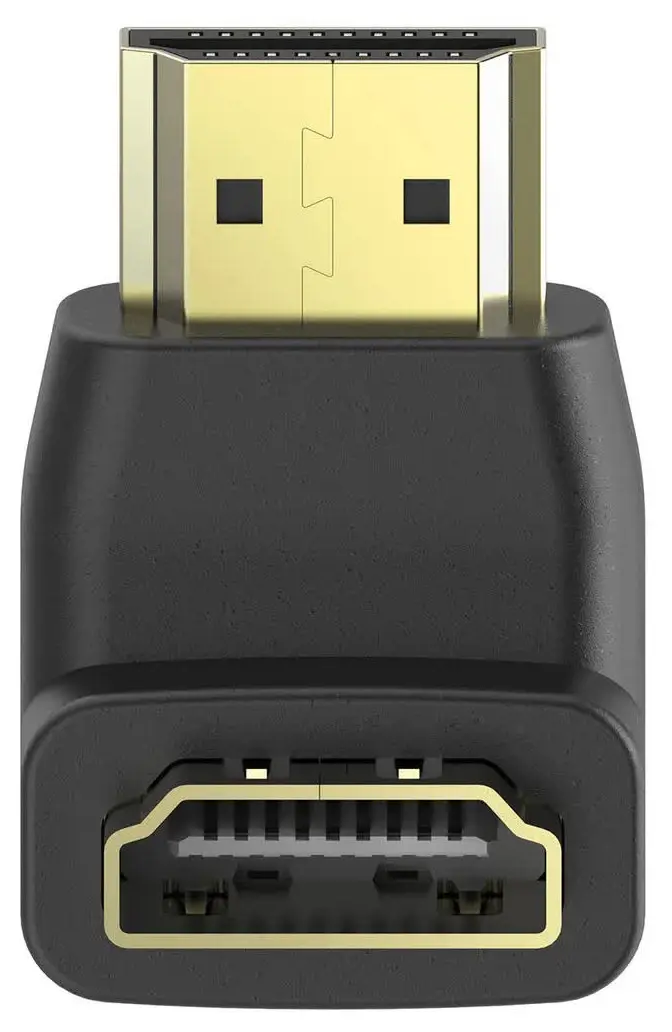 Hama GmbH 00205165 HDMI adapter - hunn/hann - svart