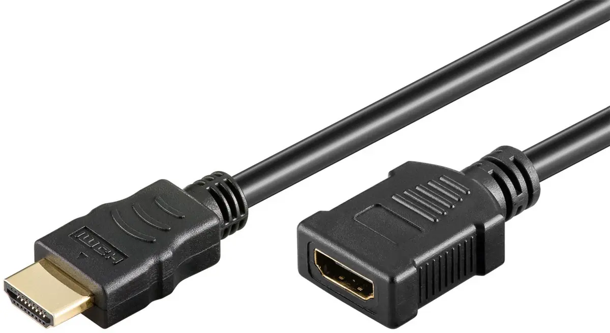 Goobay High Speed HDMI forlengerkabel med Ethernet - 5m