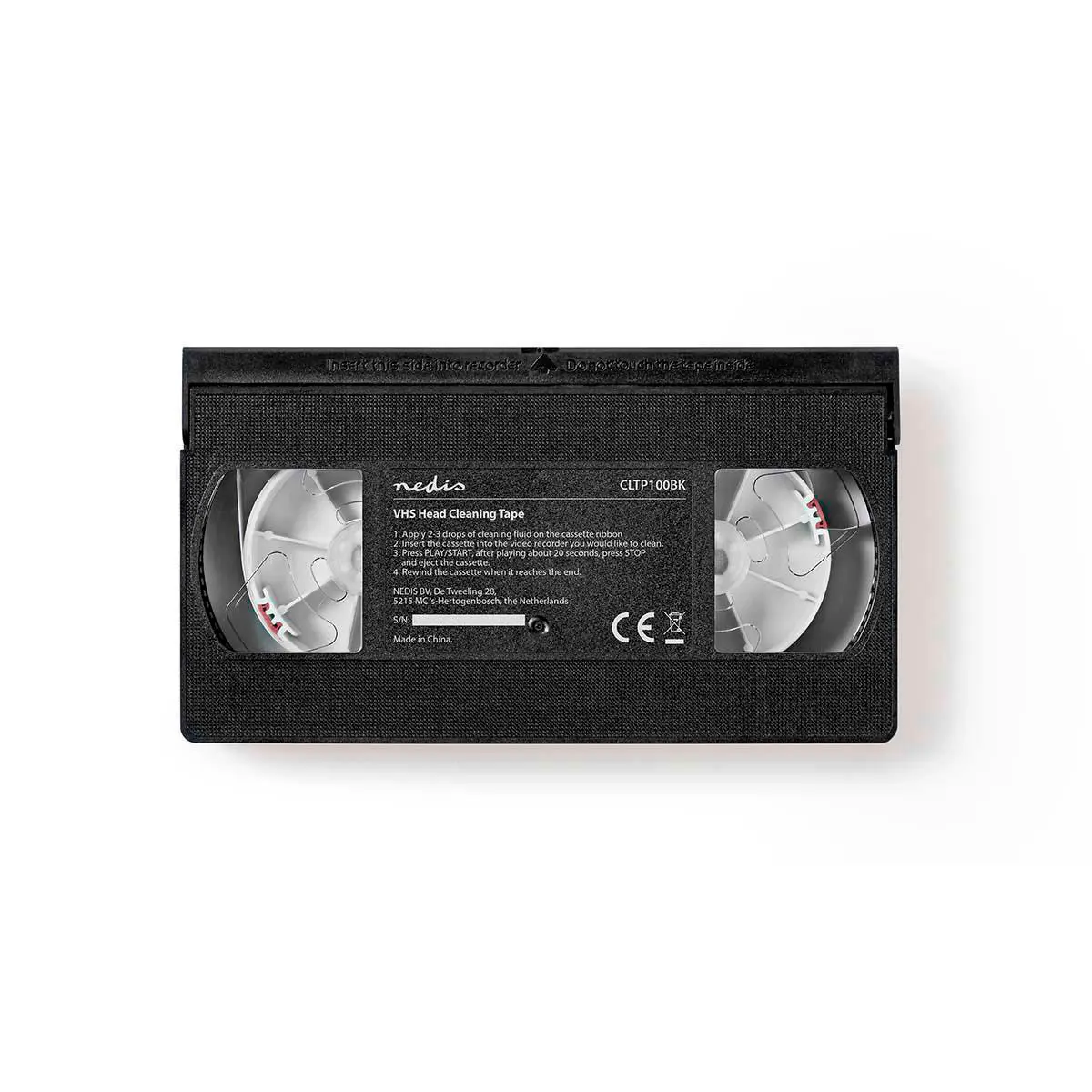 Nedis VHS Rensebånd med 20 ml rensevæske
