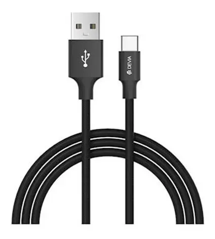 Devia Pheez kabelsett - USB-A til Micro USB, 3-pack, 25 cm, 1 m, 2 m