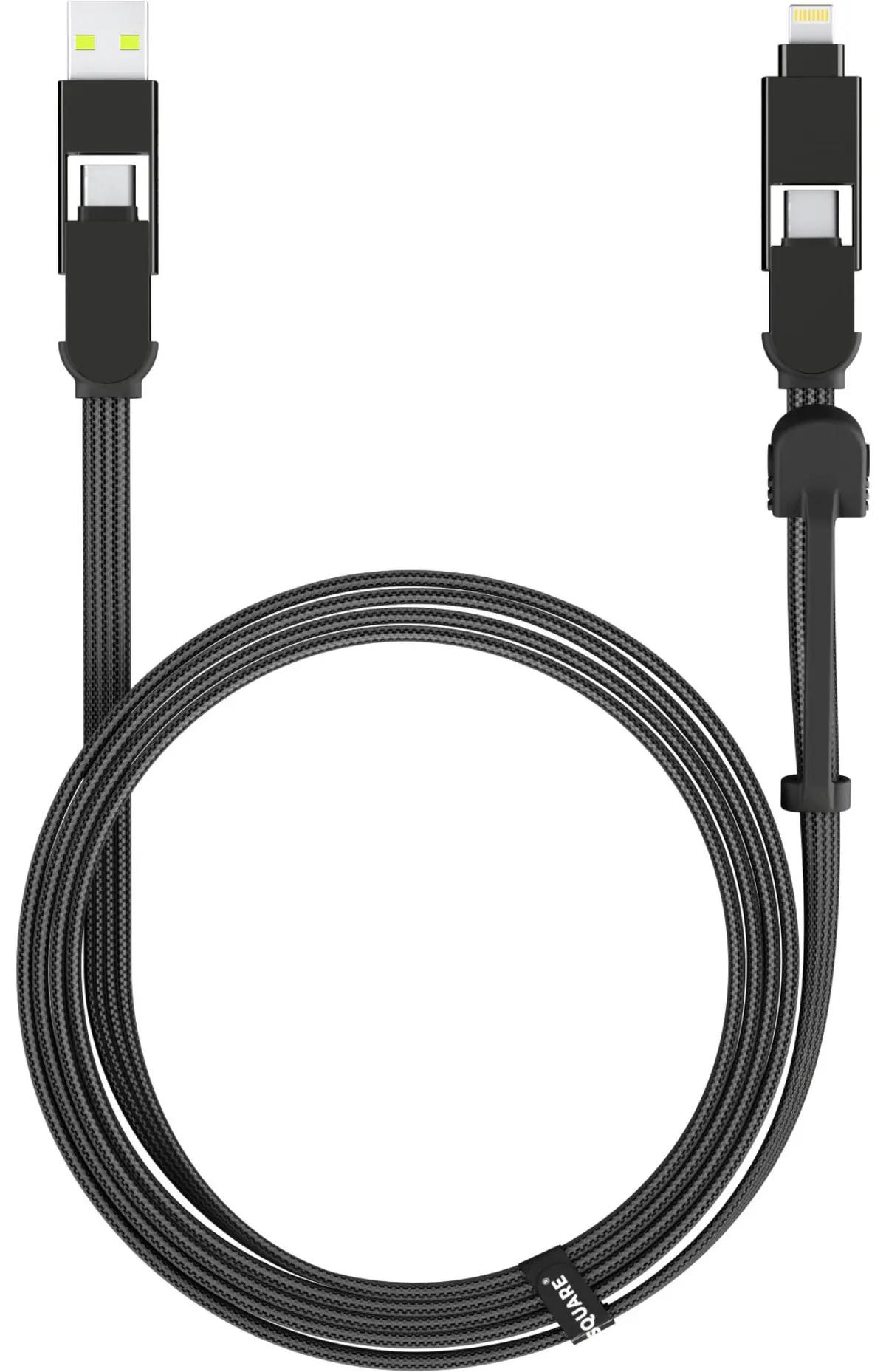 Rollingsquare inCharge XL Kabel - 2m - Svart