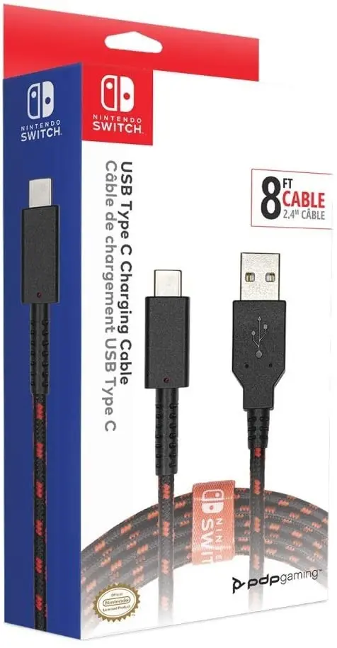 PDP USB-C ladekabel for Nintendo Switch
