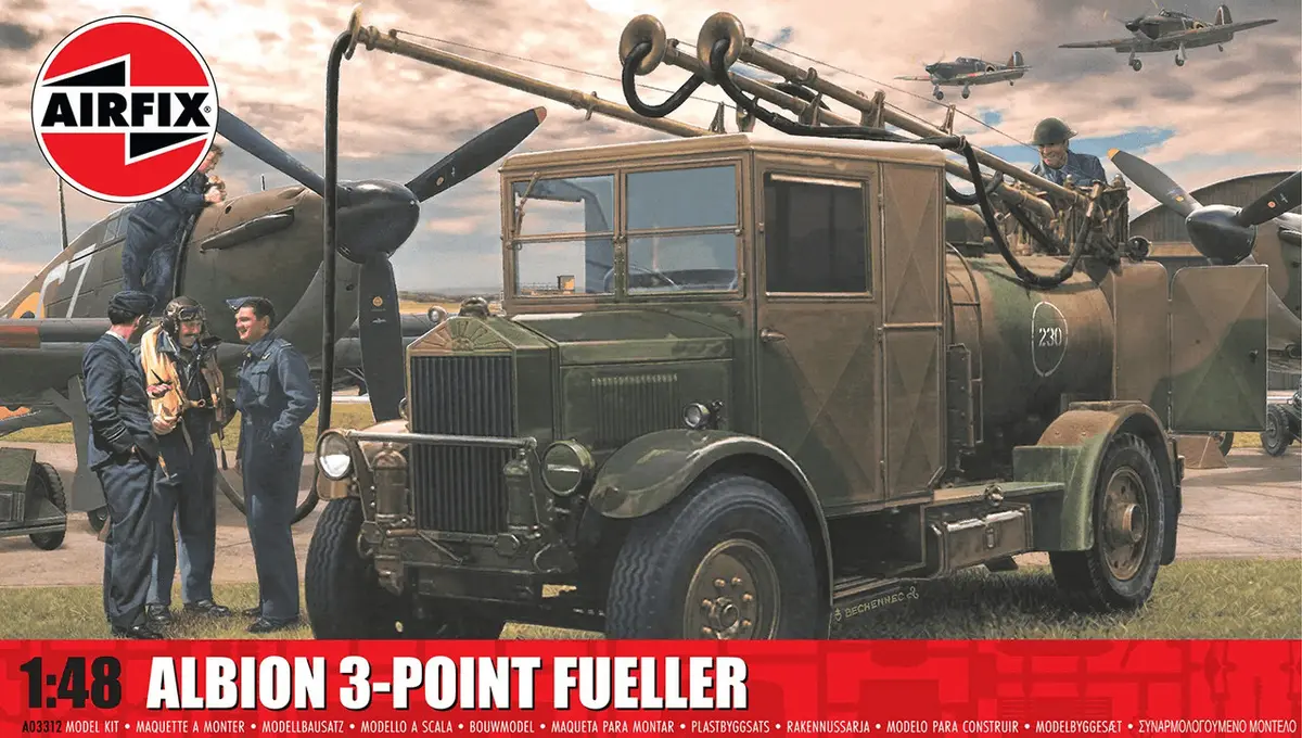 Airfix Albion 3-Point Fueller Byggesett - 1:48