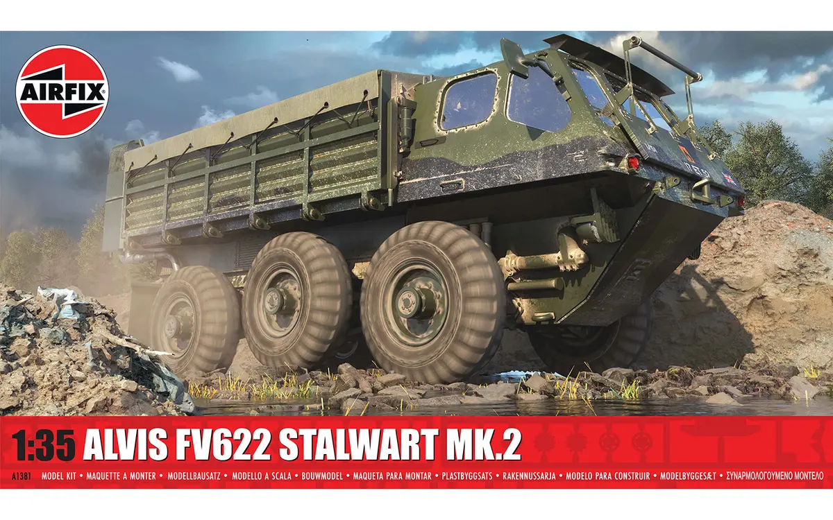 Airfix Alvis FV622 Stalwart Mk.2 Modellbyggesett - 1:35