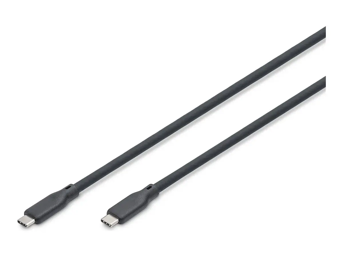 Digitus AK-300342-010-S USB-C-kabel - 10Gbps, 100W, Svart, 1m