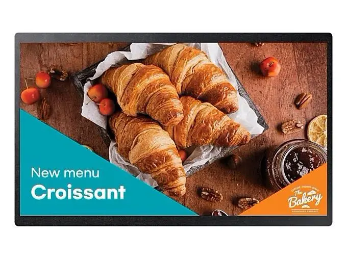 Samsung QB24C Digital Signage Skjerm - 24", Full HD, WiFi - Svart