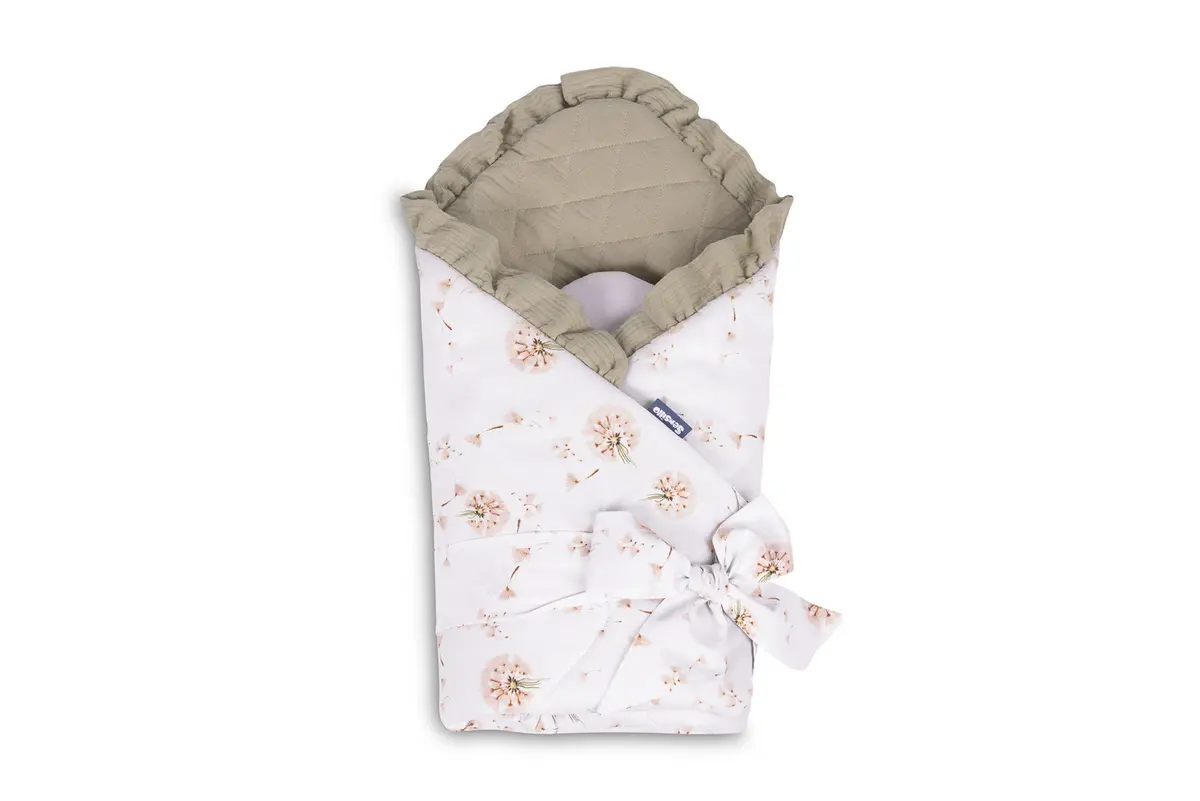 Sensillo Dobbelsidig Babynest - 75x75cm - Løvetann Beige