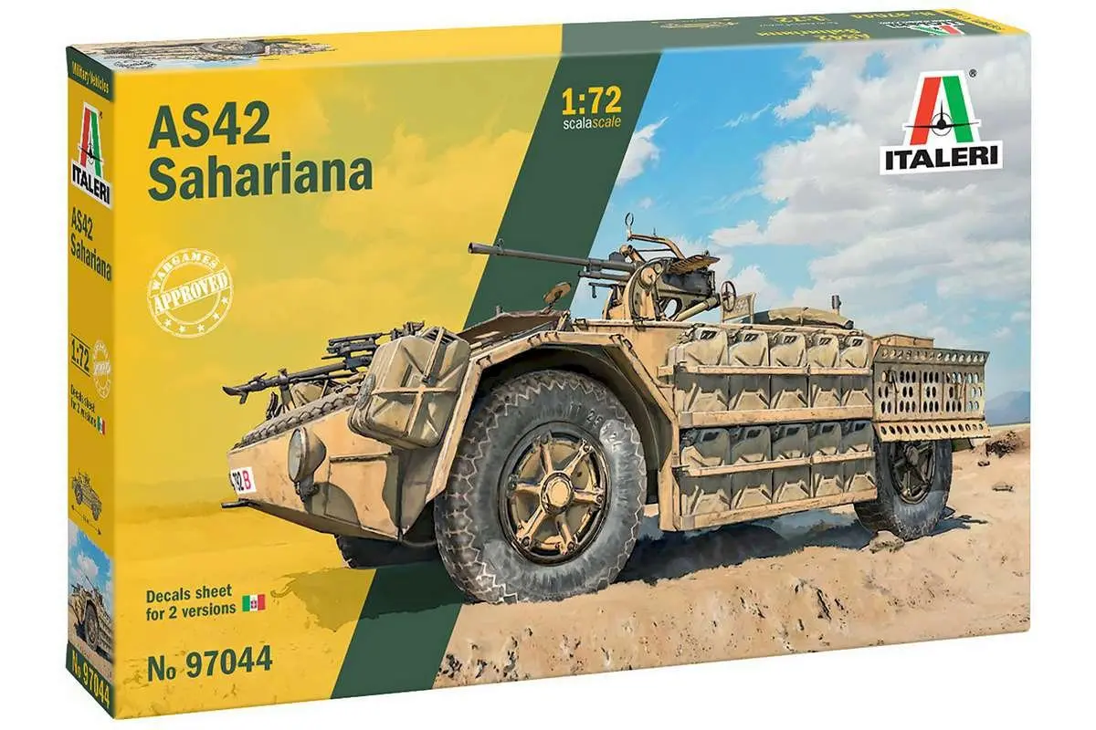 Italeri AS 42 Sahariana Modellpanservogn - 1:72