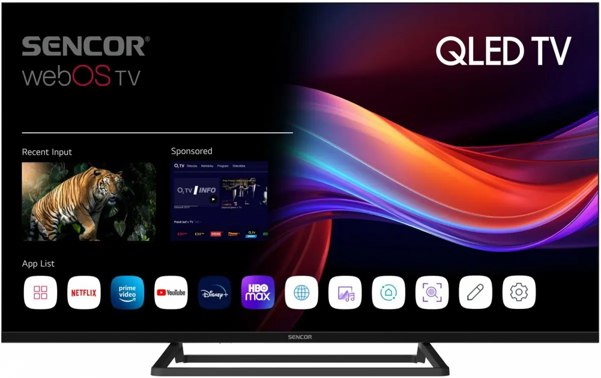 Sencor SLE32QF860B 32" QLED Smart-TV, Full HD, WiFi, Bluetooth