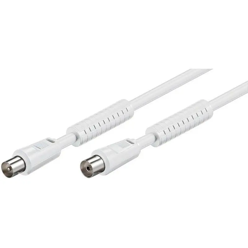Goobay antennekabel IEX/Coax (High Grade) - 5m (hvit)