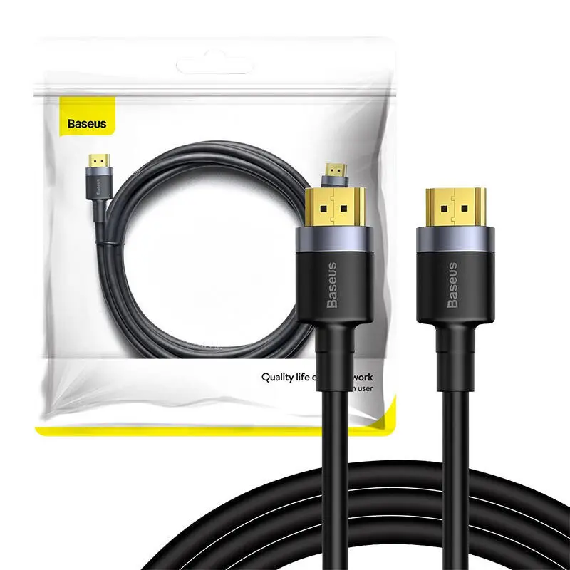 Baseus Cafule HDMI-kabel - 4K@60Hz, Svart - 2m