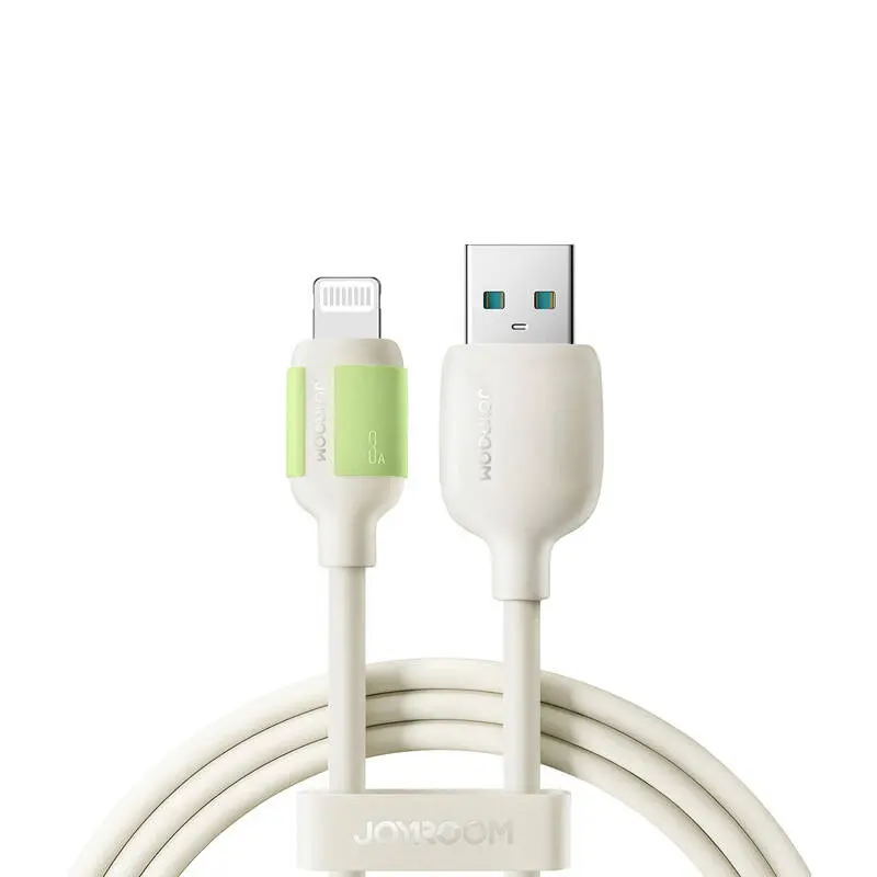 Joyroom S-A53 USB-A til Lightning Kabel - 3A, 2m - Beige
