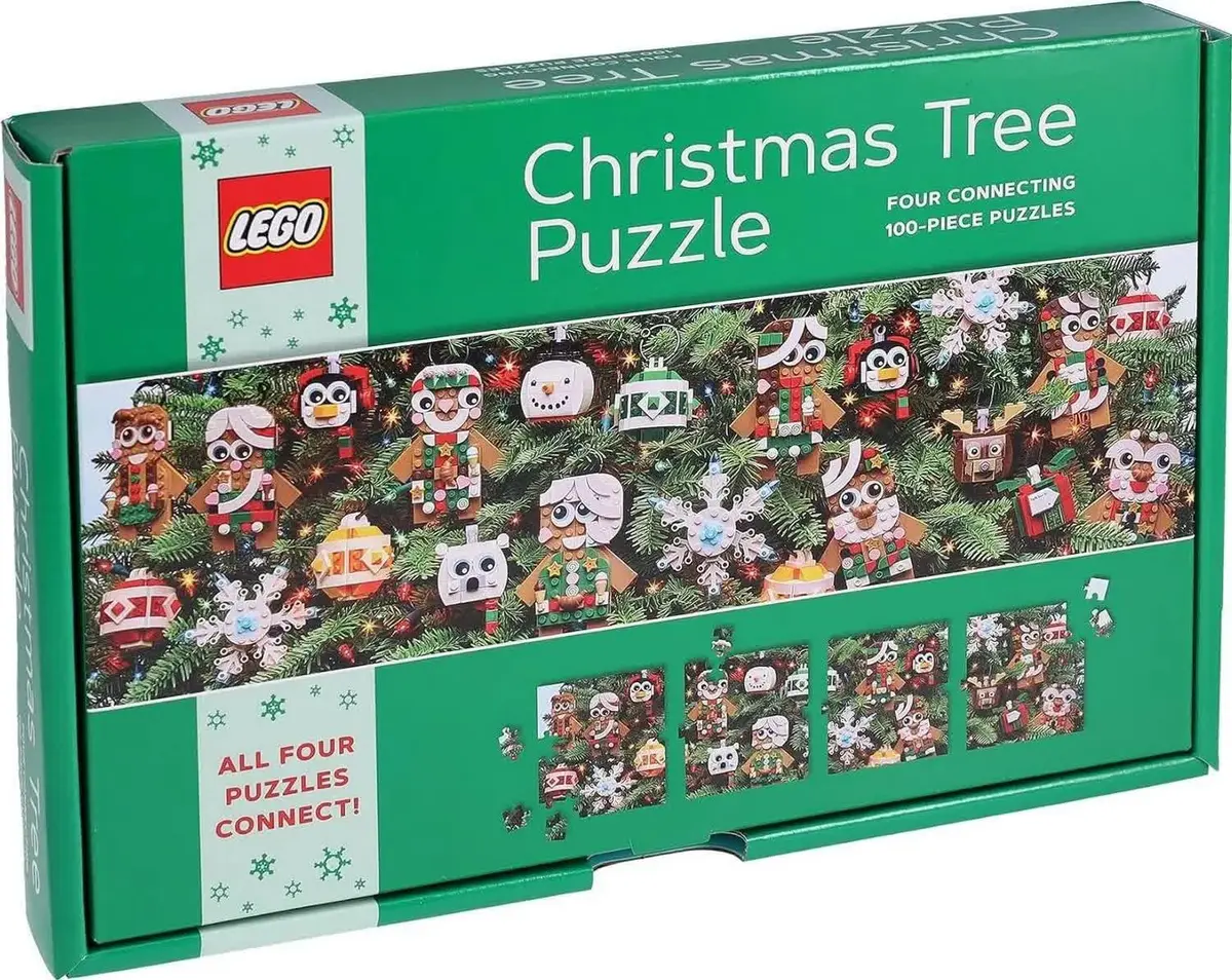 LEGO&reg; Juletre Puslespill - 100 Brikker