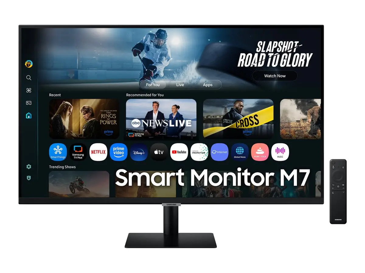 Samsung M7 M70F PC-skjerm - 32" 3840x2160, 60Hz, VA, Svart