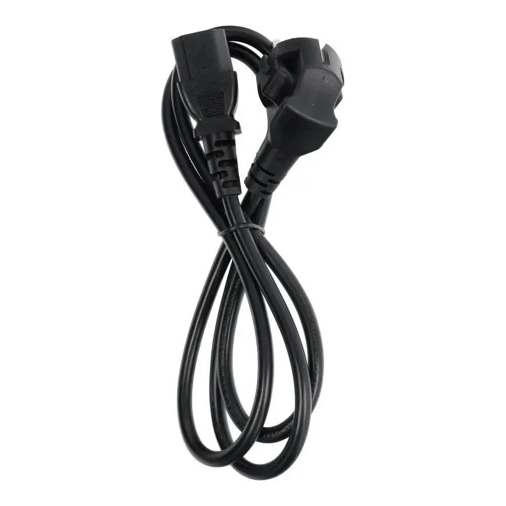 OEM Strømkabel til PC – 230V, 16A, 1.2 meter – Svart